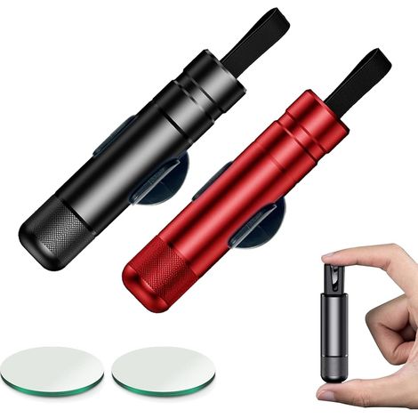 Marteau d'urgence pour voiture Safe Pro X, marteau de vitre automatique pour utilisation terrestre et sous-marine (lot de 2 - A) (1/5)