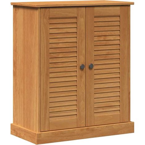 Cabinet de salle de bain Autre VIGO Marron Bois massif en pin CFW822589 (1/5)
