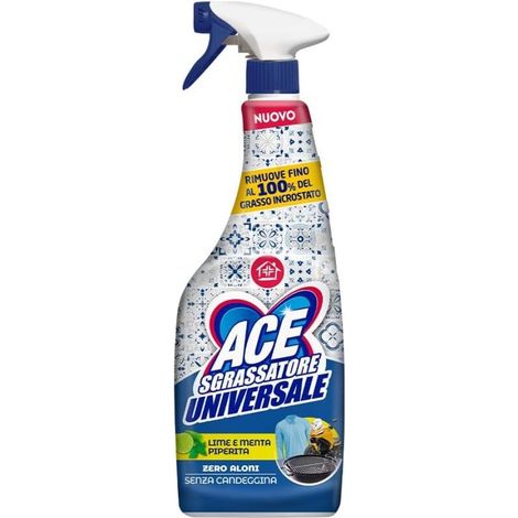 ACE SPRAY SGRASSATORE UNIVERSALE 600ML LIME E MENTA PIPERITA