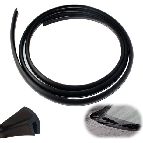 Joint pare-brise avant universel 1,7 m en caoutchouc étanche forme H pour voiture (1/5)