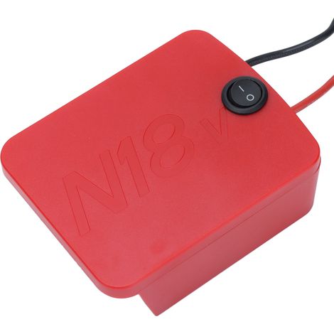 Adaptateur secteur, convertisseur et kit de conversion pour batterie Milwaukee 18V M18. Connecteur d'alimentation pour batterie au lithium.