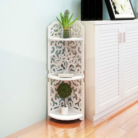 3 Tier Corner Storage Shelf Display Unit