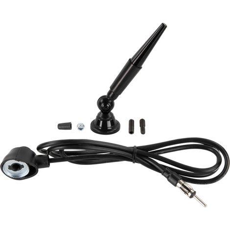 Antenne de toit AM-FM inclinaison 0180 aluminium 5.5cm