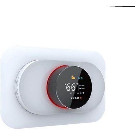 Panneau de contrôle de température Tuya Smart WiFi thermostatique de pompe à chaleur, PC+ABS 24 V AC/DC, contrôle vocal par application, mode vacances, chauffage de refroidissement (1/5)