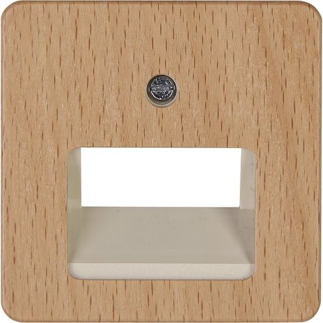 Kopp 349531182 - Copertura Milano in legno di faggio per presa UAE