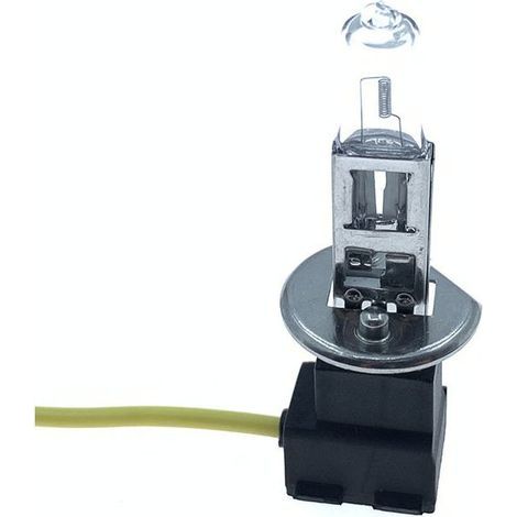 Douille de phare automobile en bakélite céramique H1H3H4H7H8H11, prise de clignotant stop, culot d'ampoule, support de lampe -- Prise + ampoule