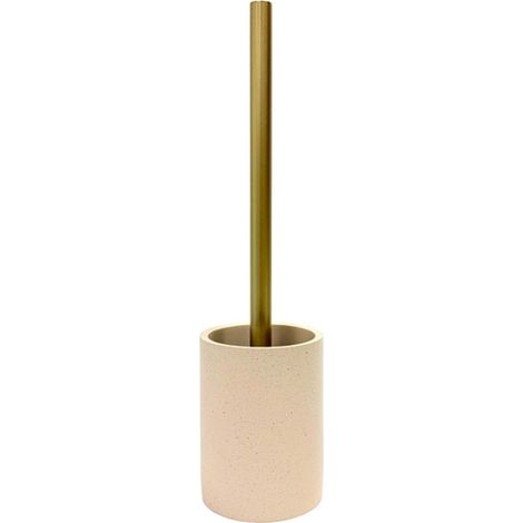 Brosse WC Design "Oria" 36cm Sable (1/5)