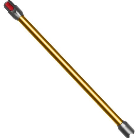 [NON UTILIZZATO] Tubo di prolunga per aspirapolvere Dyson V12 Slim, tubo di prolunga a sgancio rapido, asta estensibile, 74 cm - Oro