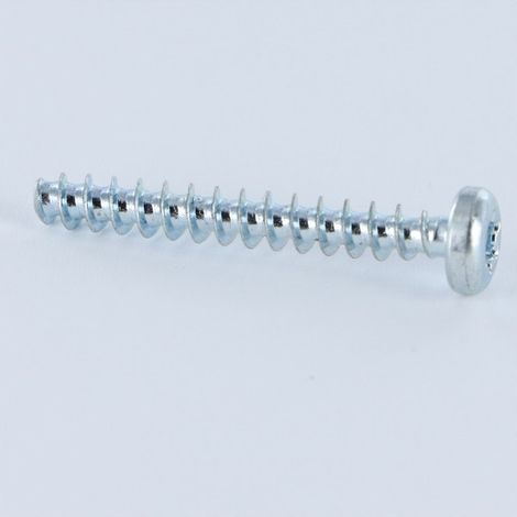 Vis PVC Tête cylindrique TC TORX T20 4X16 Acier zingué-1 pièce (1/4)