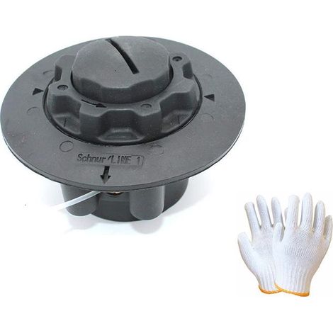 TÊTE DE FAUCHAGE pour Coupe-Bordure STIHL FS38 FS45 FS46 FS50 FSE60 FSE71 FSE81 AUTOCUT C 5-2/4006 710 2105 avec gant (1/5)