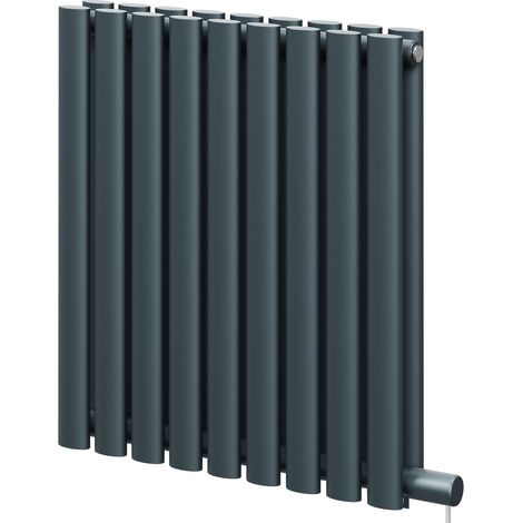 Boone Anthracite 600mm x 540mm Horizontal Electric Double Panel Radiator (1/5)