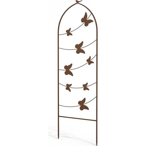 Treillage de jardin papillon 38x2x119cm (1/5)