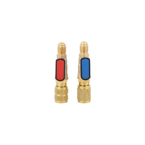 Boule d'adaptateur de tuyau de charge de climatisation de Valve de réfrigérant pour R22 R410A