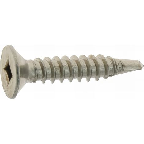 200 Vis autoperceuse inox A2 tête fraisée carrée DIN7504O - diamètre 3,9 mm - Longueur 25,40 mm - Diamètre 3.9 mm