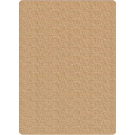 1 Tapis en jute, support latex, antidérapant, antistatique, 120x180 cm, salon