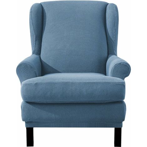 Armchair Slipcovers Stretch Sofa Slipcover, Elastic Relax Sofa Cover (Un Jean Bleu) (1/5)