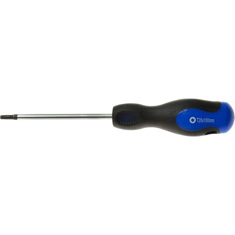 Geko Tournevis TORX T20 noir embout magnétique 100 mm (1/2)