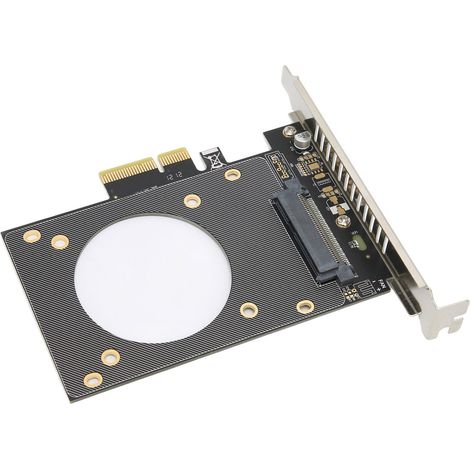 PCIe x4 zu NVMe SSD Erweiterungskarte, Hohlbauweise, gute Wärmeableitung, für OS X und Windows (1/5)