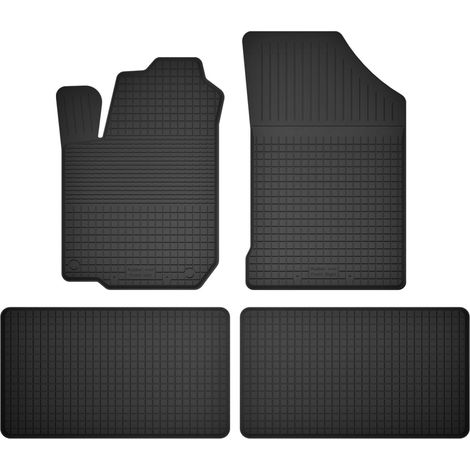 Gummifußmatten, 4er-Set, universell passend für: Seat Alhambra I Minivan (1995-2010)
