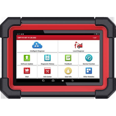 LANCEMENT : le nouveau diagnostic automobile CRP919E BT, version internationale multilingue (1/5)