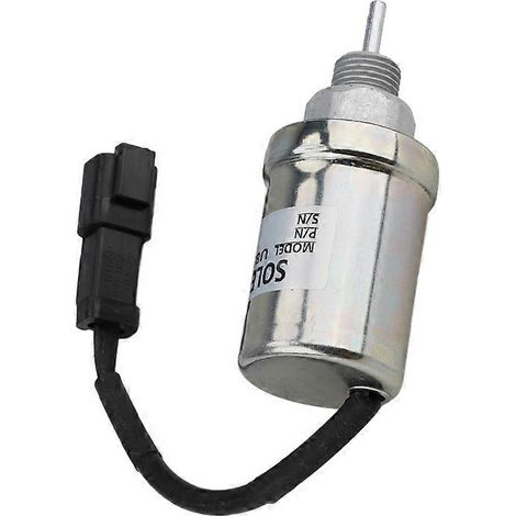 Elektrisches Stopp-Magnetventil U85206452 für Perkins 402D, 403D, 404D, 404C und 403C Motoren (12 V) (1/5)