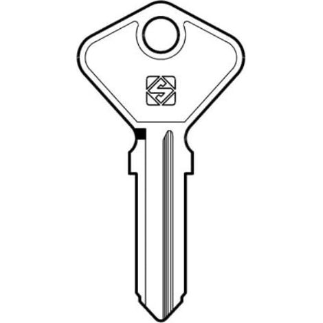 Chiave Auto Safe Giobert AF4A Silca Acciaio Nichelato 10 Pezzi
