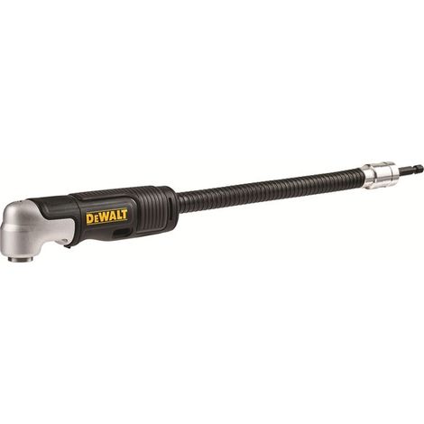 DeWALT - Destornillador de ángulo recto 4 en 1 con punta flexible DT20502