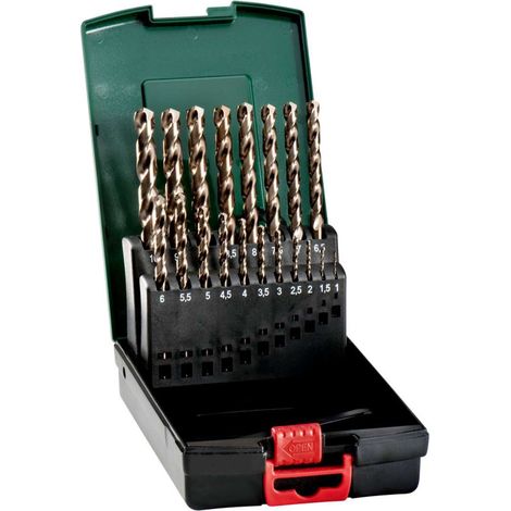 Metabo - Set di punte da trapano per metallo da 19 pezzi 627121000