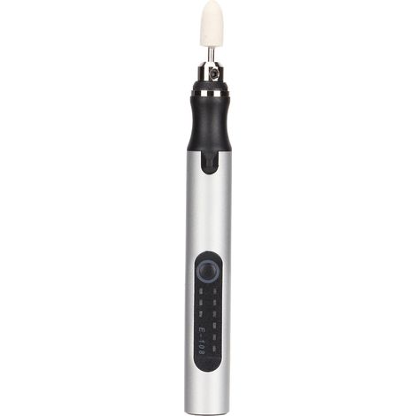 Elektrischer Gravier- und Stanzstift, 3 Leistungsstufen, 10 W, kabellos, Mini-Multifunktionsgerät, USB-aufladbar (1/5)