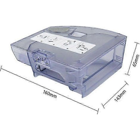 Para Roborock Q7 Max Q7 Max+ T8 Repuestos Caja de depósito de polvo Depósito de agua Caja de polvo Repuestos para aspiradora Acce()