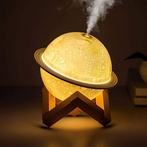 Lampe lunaire humidificateur 2 en 1, veilleuse lunaire et humidificateur pour enfants, amis, amoureux, cadeau d'anniversaire (1/5)