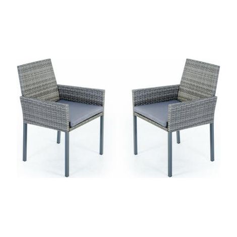Set 2 Sedie da Giardino mod. Fiorenza VERDELOOK (1/2)
