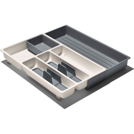 Organizador de cajones OXO con compartimentos fijos para cubiertos (1/5)