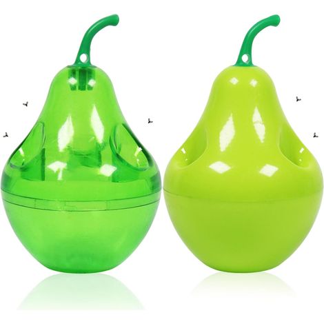 Lot de 2 pièges à mouches à fruits pour cuisine Piège à mouches efficace réutilisable pour lutter contre les mouches des fruits, piège à mouches pour l'intérieur (1/5)