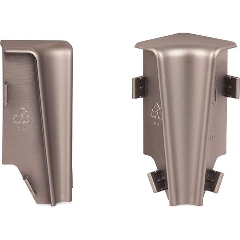 KGM Innenecken für Sockelleiste Mega anthrazit 20 x 58 mm