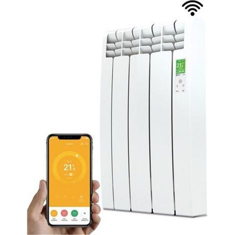 Emisor Térmico de Fluido Radiador Eléctrico WiFi ROINTE Serie D 330W Blanco