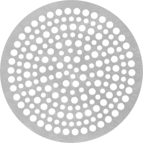 Bodenablauffilter aus Edelstahl, rundes Stahl-Ablaufsieb, Duschfilter, Verstopfungsschutzsieb (82 mm)