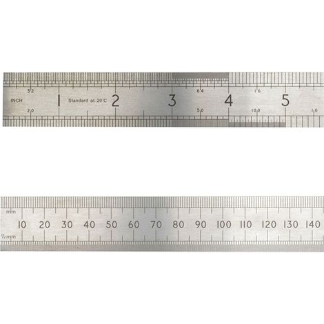 Asr 150 Precision Steel Rule 150Mm (6In)