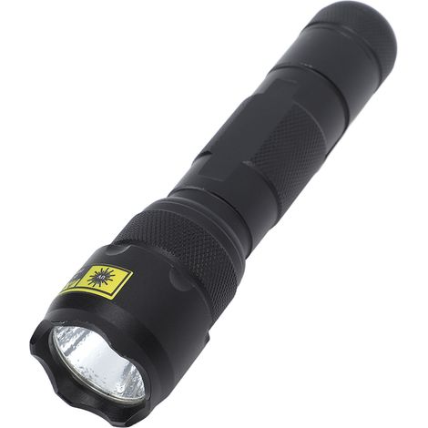 Lampe torche UV 395 nm LED portable étanche antichoc ultraviolet blacklight détecteur urine chien chat billets colle UV durcissement (1/5)