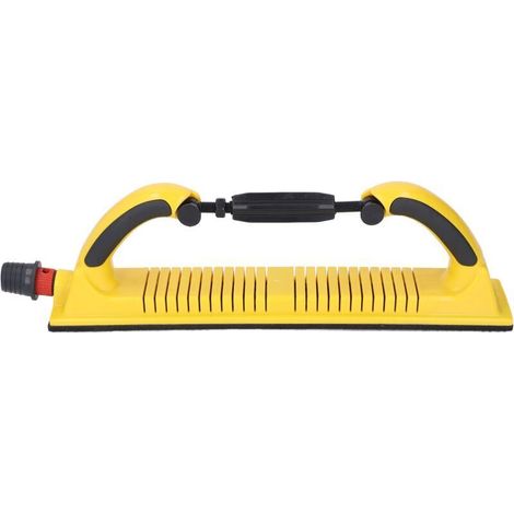 Crezuo Longboard 70x400mm Handschleiffeilenblock mit flexibler Einstellplatte zum Reinigen, Polieren und Entrosten.