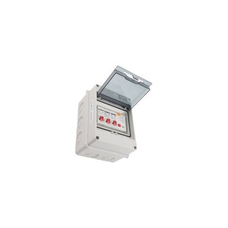 Tableau électrique pour garage – unité ignifuge à déclenchement rapide, 1 module, IP44, conforme NF C 15-100 (1/5)