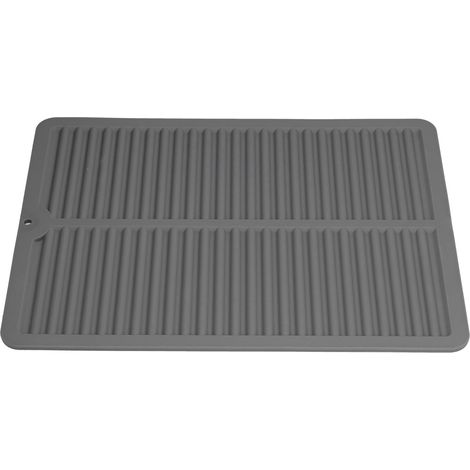 Tapis égouttoir à vaisselle multi-usages en silicone pour la cuisine et le plan de travail (1/5)