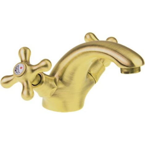 Paffoni Iris IRV075BR Serie Einloch-Waschtischarmatur bronziert  Messing - Bronzato