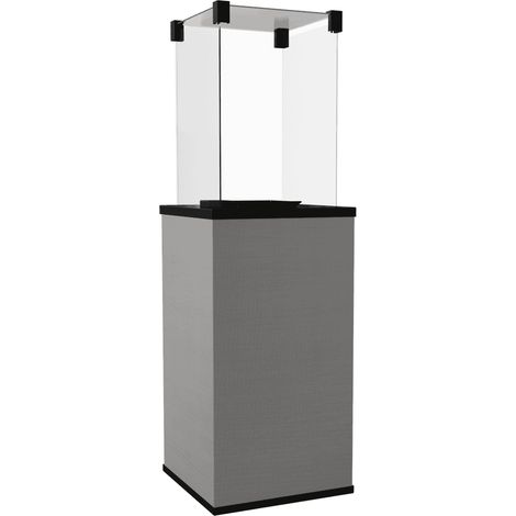 Terrassenheizer Patio Mini Quarzsinter Filo Argento manuelle Steuerung 8,2kW (1/5)