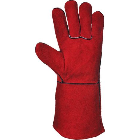 Gants Soudeur Rouge XL - Taille 10