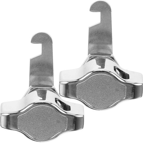 Verrous en Alliage de Zinc Solution Fiable et Facile à Utiliser Lot de 2 pour Armoire Métallique pour Casiers Étudiants (1/5)