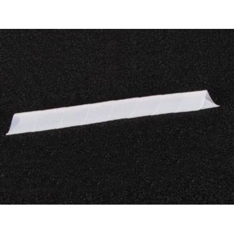 Gaine Cache-Fils - Spirale 15 mm - 10 m - Blanc Transparent (1/2)
