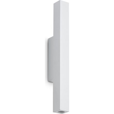 Ideal Lux LOOK Applique murale carrée 30 cm, éclairage haut et bas, blanche, 2 LED 900 lm 3000 K (1/2)