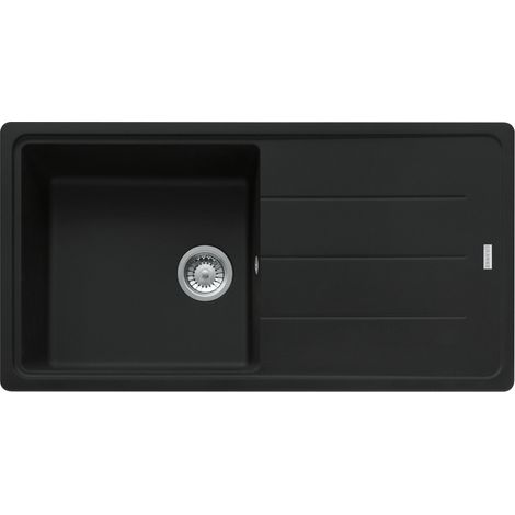 Franke Boston BFG 611-97. Tipo di lavello: Lavello sottopiano, Forma del lavandino: Rettangolare, Materiale del lavandino: Fragranito. Larghezza: 970 mm, Lunghezza: 500 mm, Larghezza... - 114.0661.638 (1/3)