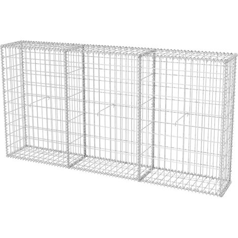 Maison Exclusive - Gabionenkorb Stahl 200×30×100 cm (1/5)